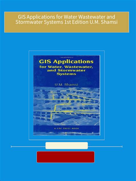 gis applications for water wastewater and stormwater systems Epub