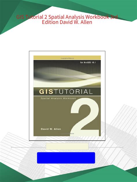 gis tutorial 2 spatial analysis workbook Ebook Doc