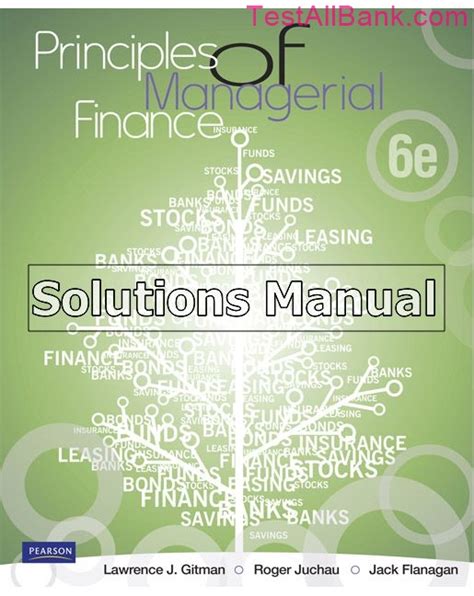 gitman principles of managerial finance sixth edition Epub