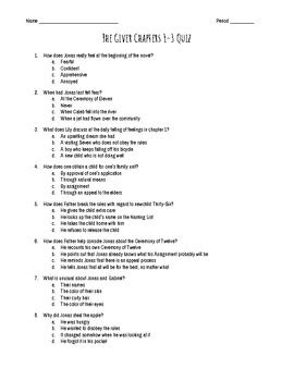 giver literature guide secondary solutions answers Doc