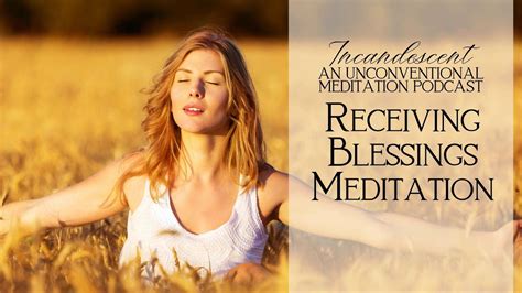 giving the blessing blessing meditations PDF