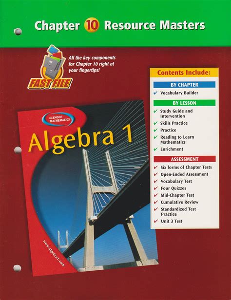 glencoe algebra 1 chapter 10 Kindle Editon