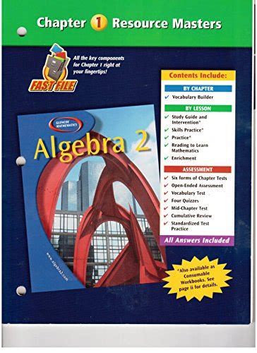 glencoe algebra 2 chapter 1 resource masters Doc