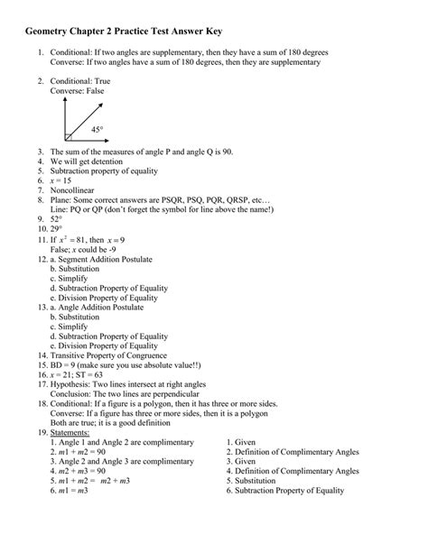 glencoe geometry chapter 2 resource masters PDF