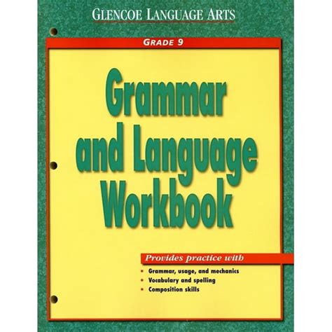 glencoe language arts grammar and language workbook grade 9 Reader