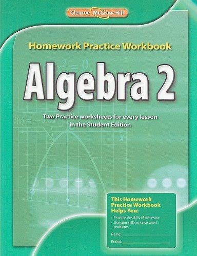 glencoe mcgraw hill algebra 2 homework practice workbook answers PDF