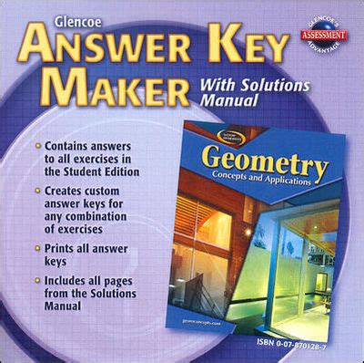 glencoe mcgraw hill geometry concepts and applications answer key Kindle Editon
