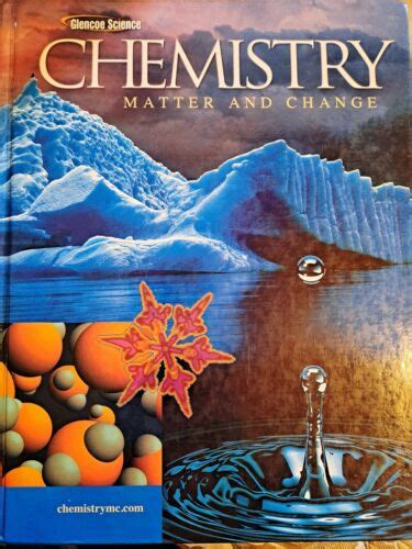 glencoe science chemistry matter and change 6 answer key worksheet Kindle Editon