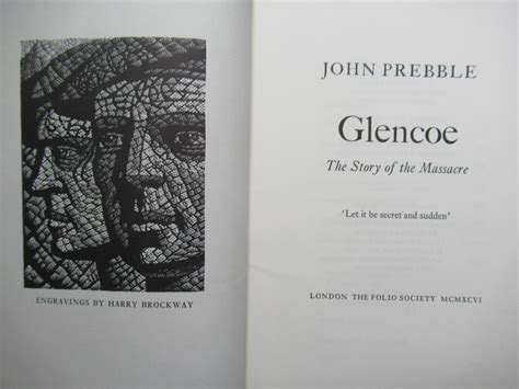glencoe the story of the massacre the folio society books london Kindle Editon