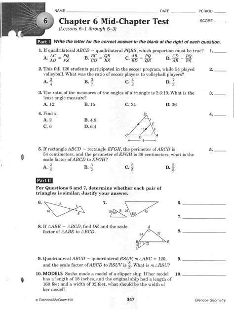 glencoe-algebra-2-chapter-6-answer-key Ebook Doc