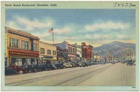glendale postcard history california Kindle Editon