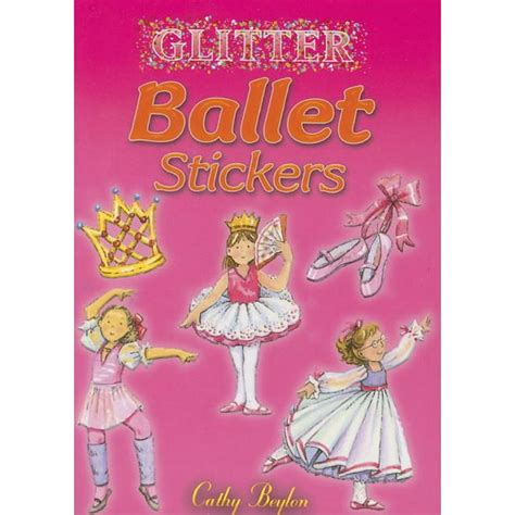 glitter ballerinas stickers dover little activity books stickers Doc