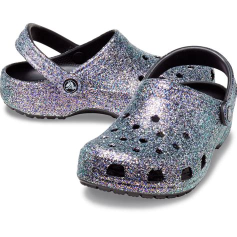 glitter crocs women