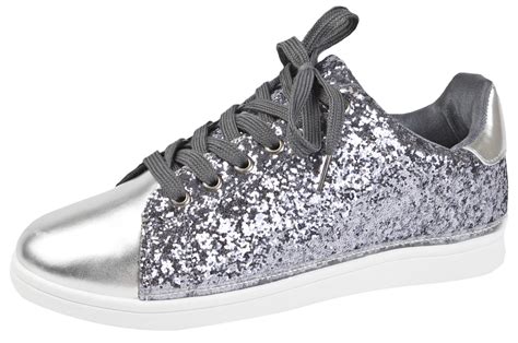 glitter gym shoes