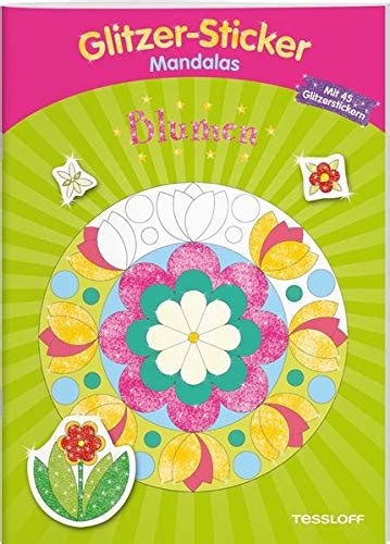 glitzer sticker mandalas blumen mit glitzernden stickern Doc