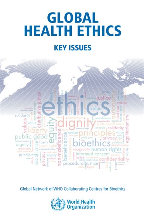 global health ethics key issues PDF