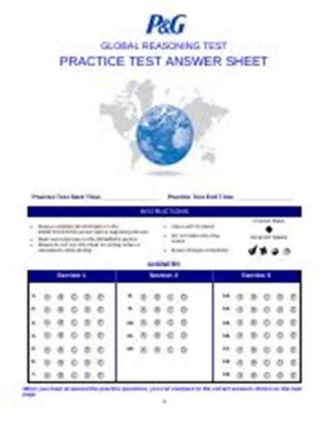 global reasoning test practice test answer PDF