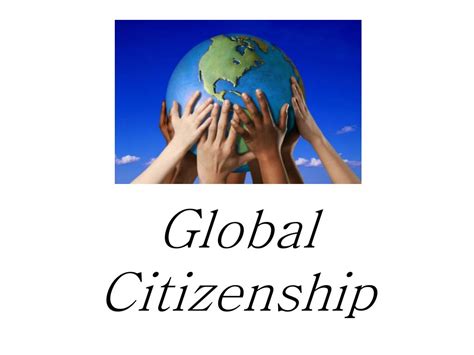 globalization and citizenship Reader