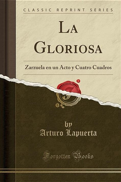 gloriosa zarzuela cuadros classic reprint Doc
