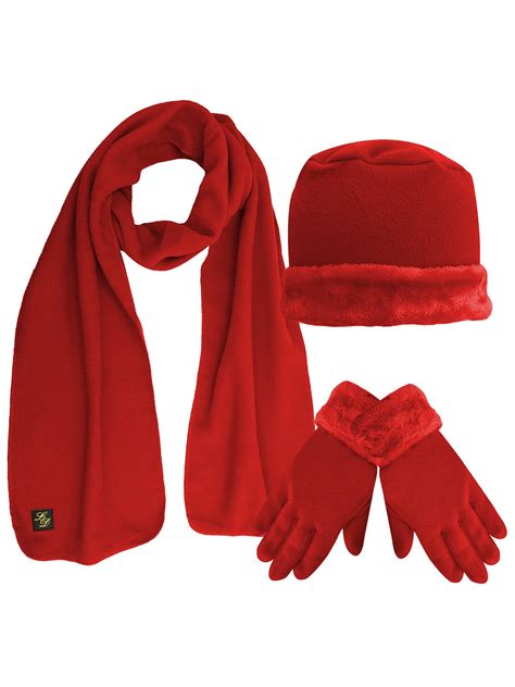 gloves and scarf set