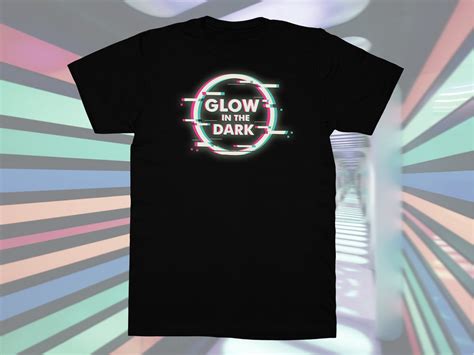 glow in the dark t-shirt print on demand