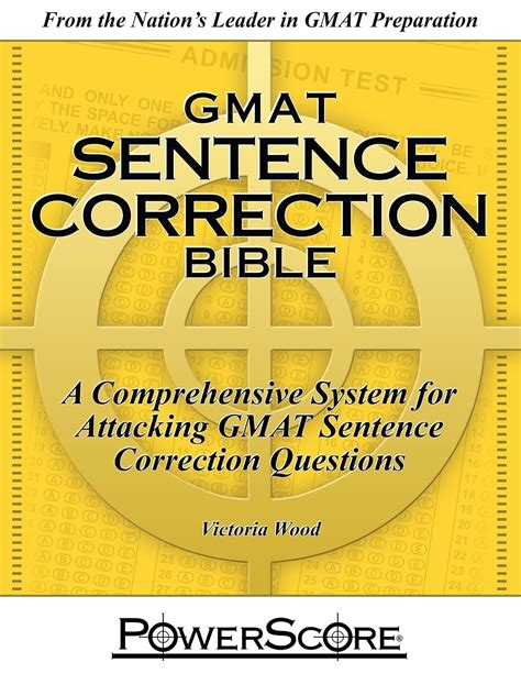 gmat sentence correction bible PDF