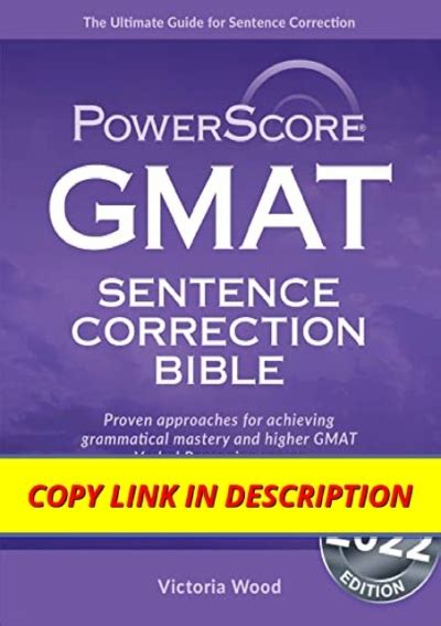 gmat sentence correction bible Ebook Epub