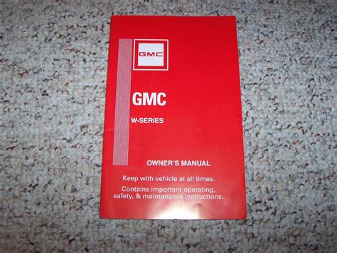 gmc w3500 repair manual Epub