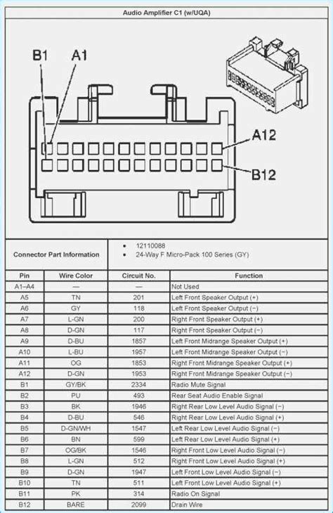 gmc yukon radio wiring diagram Reader