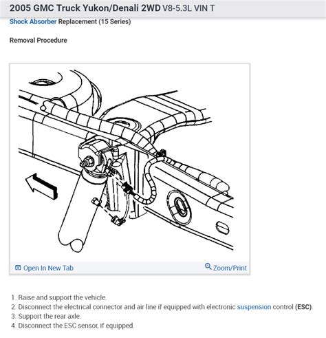 gmc yukon service ride control PDF