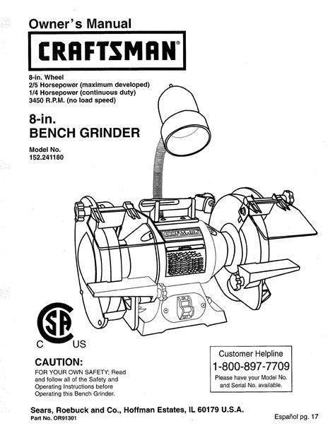 gmf bench grinder manual pdf Epub