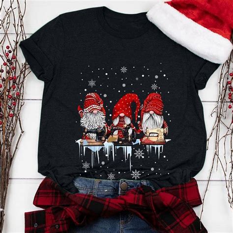 gnome christmas shirt