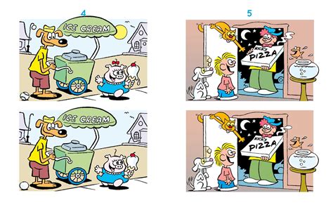 go fun spot six differences Reader