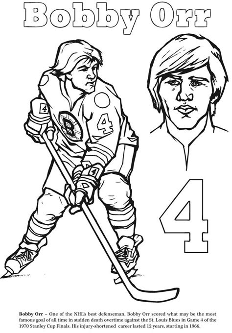 goal the hockey coloring book dover coloring books Epub