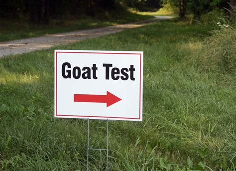 goat exam