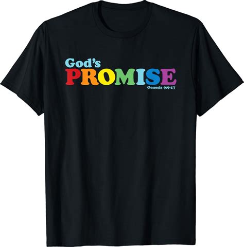 god's promise rainbow shirt