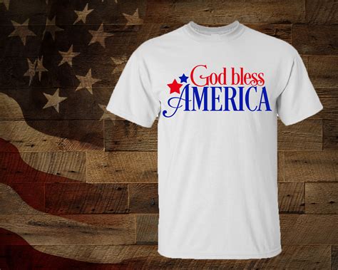 god bless america t shirt