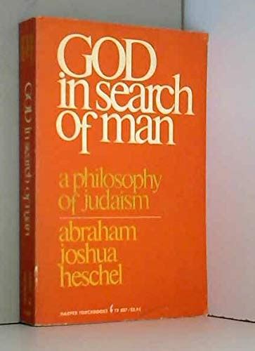 god in search of man a philosophy of judaism Reader