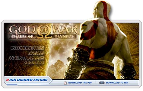 God Of War Psp Walkthrough
