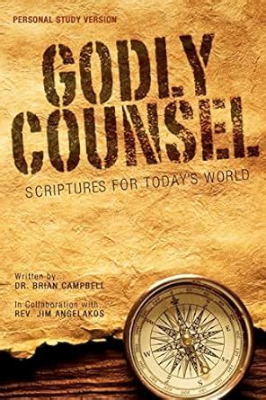 godly counsel scriptures for todays world Doc