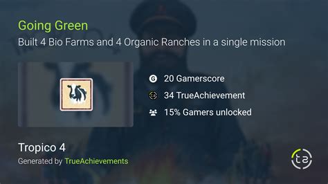 goin green achievement guide