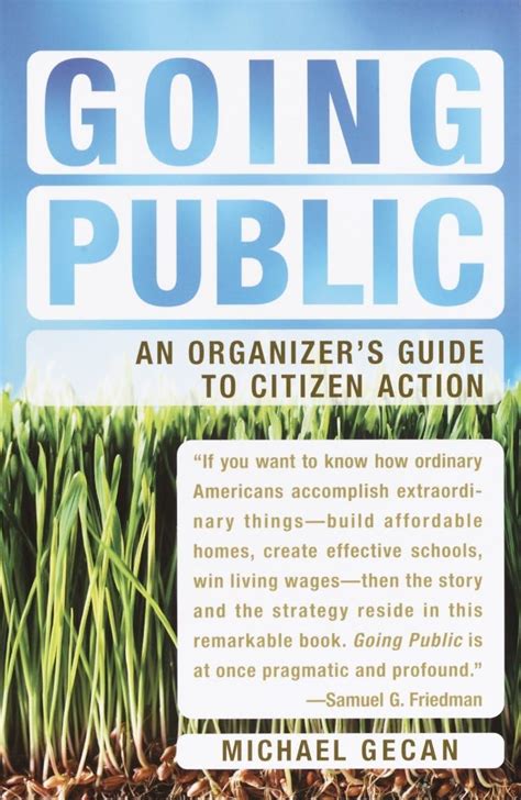 going public an organizers guide to citizen action Kindle Editon