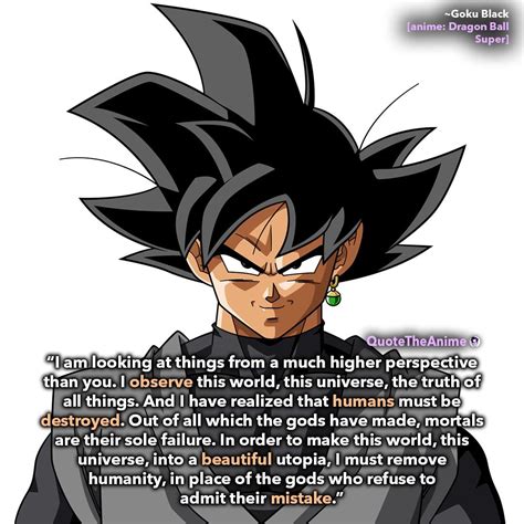 goku black quotes