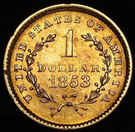 gold 1 dollar coin