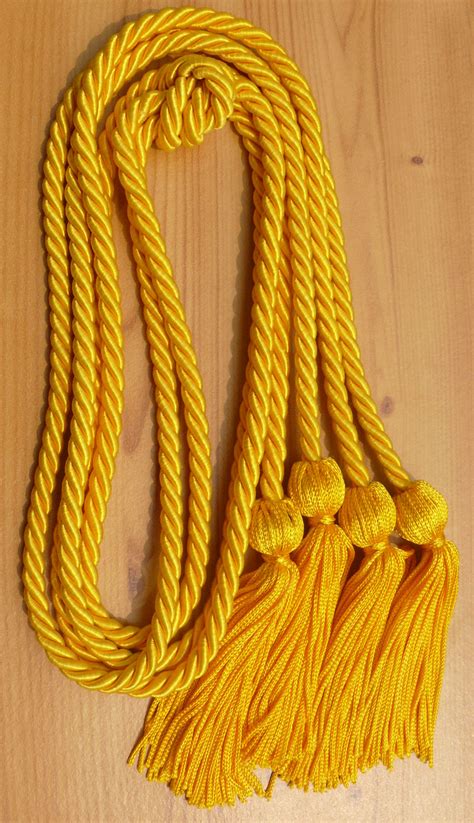gold graduation cord