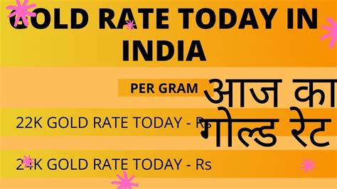 gold gram price today