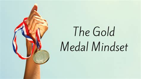 gold medal mindset performance training Reader