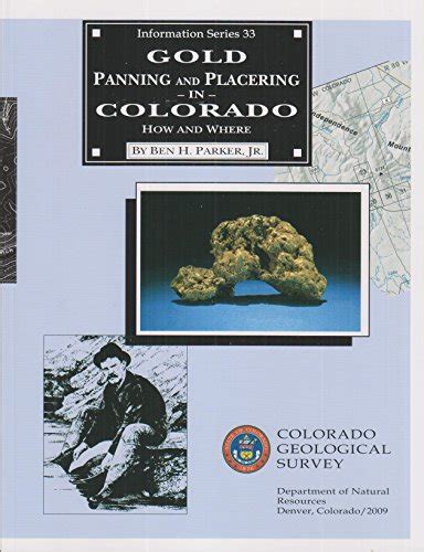 gold panning and placering in colorado how and where information series number 33 Kindle Editon