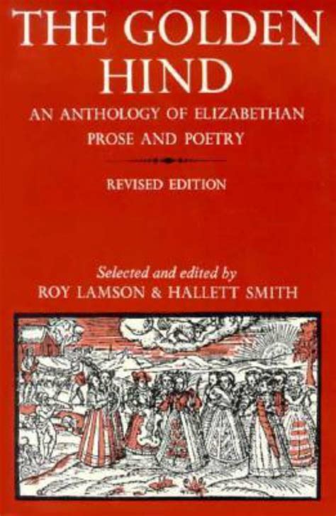 golden hind an anthology of elizabethan prose and poetry Epub