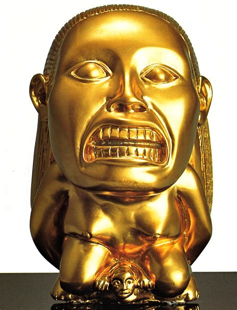 golden idol of the chachapoyan Reader